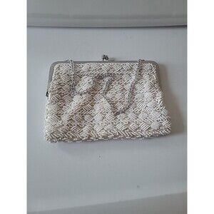 Vtg Clutch Richere By Walborg Beaded Sequin Evening Bag Purse Handbag 1950s